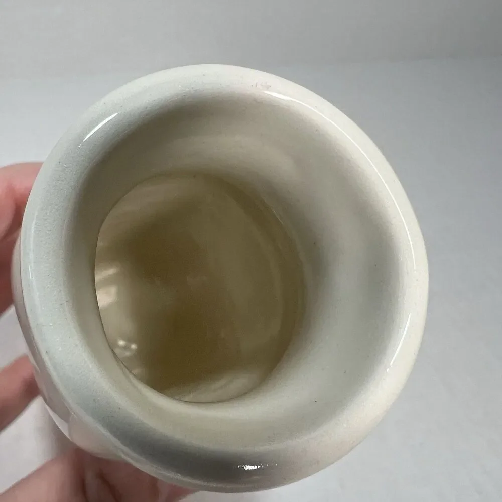 Beth Mueller 5” A Small Celebration Coffee Mug Bud Vase Ceramic Milk Bottle 2010
